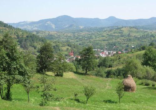 The Transylvanian landscape